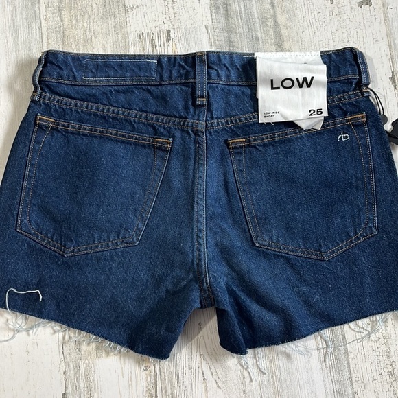 Rag & Bone Cambria Dre Low Rise Short Size 25 NWT - Picture 4 of 14